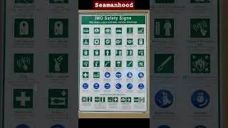 IMO Safety Signs #ship