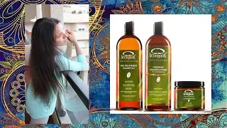 Кератиновое выпрямление волос в домашних условиях с  Kerarganic. Масла Kitoko и Hipertin для волос