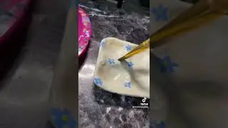Creating a clay egg tray
