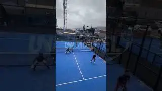 Full panoramic padel court view #padelcourt #tennis #sports #chile #padel