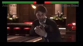 James Bond vs John Wick / FHD / Death Battle / @BBfam55 / S:1 E:3