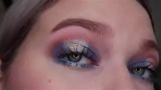 1 MINUTE MAKEUP TUTORIAL -  halo eye using colourpop elsa palette