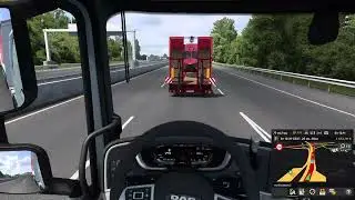 ETS 2 Перевезення 15 т електропроводки по Австрії на DAF 147 км реалістичного гірського маршруту №10