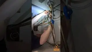 🪠 Replacing Brass Drain Plumbing with ABS on a Double Kitchen Sink | Full Drain Fix 💧