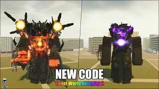 Update | New Code WATCHMAN OF DOOM Morphs in Toilet World Roleplay 2  - Roblox
