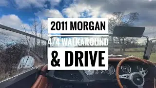 2011 Morgan 4/4 sport 1.6 Sigma engine. Walkaround and drive.