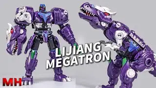 LIJIANG Dino warrior Beastwars Megatron transformation and all LIJIANG BW review.
