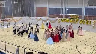 Kajaanin lukion vanhojen tanssit 12.5.2021: loppuhuipennus (video 8#)