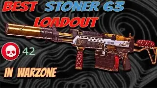 Insane 42kill gameplay in warzone!(stoner class setup)