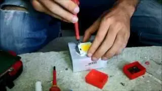 100w LED chip assembly and testing