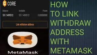 HOW TO ADD METAMASK WALLET ADDRESS ON CORE MINING
