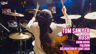 Girl Drummer 🥁🔥 Takes On Rush Tom Sawyer in Fulcrum Celebration of Light 2026 🌟