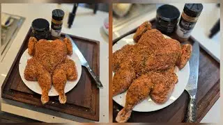 Butterflied Roast Chicken on the Masterbuilt Gravity Series | Low & Slow Cherry + Oak Smoke