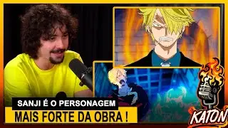 SANJI NÃO PRECISA DE HAKI DO REI PRA SOLAR O ZORO ! Chapéus de Palha no KATON Podcast