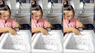 asmr freezer frost eating & scraping