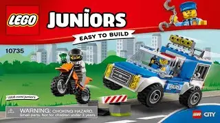 LEGO 10735 Instructions | Juniors | Police Truck Chase | City | Police
