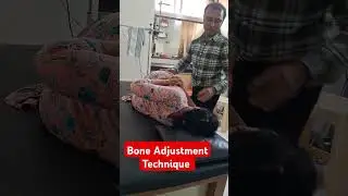 Bone Alignment for back pain/Chiropractic Technique/bone Adjustment/Advance Back Therapy/Dr.Anup