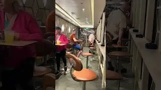 Where can you smoke on a cruise ship? Norwegian Encore Smoking area