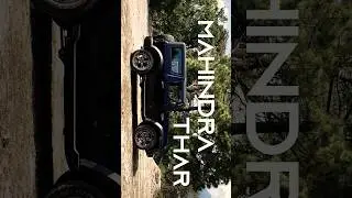 💪 🖤 Mahindra Thar walkaround | trending status video #shorts #trending #mahindrathar