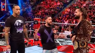 Damian Priest and Finn Bálor confronts Seth Rollins - WWE RAW 6/5/2023