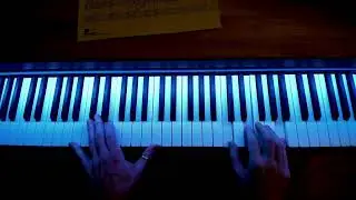 Piano sketches in just intonation #8, mourning song