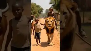 lion ne bachon kay sath kia kia ? #viral #trending #video #funny #naturelovers #animals #animalshort