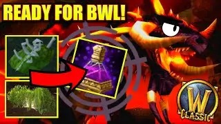FARM Shadow protection Potion for BWL - Farm Fadeleaf and Grave Moss - WOW Classic