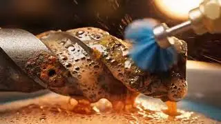 Restoring a Severely Rusted Drill Bit | Extreme Rust Removal and Metal Restoration