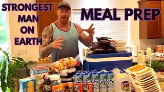 Strongest Man on Earth MEAL PREP with Nutrition Coach Jon Heck