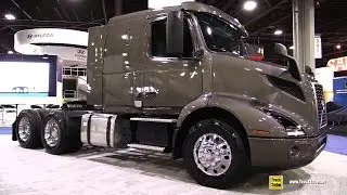 2018 Volvo VNR 400 42inch Flat Roof Sleeper Truck - Walkaround - 2017 NACV Atlanta