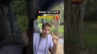 Будьте осторожны, когда садитесь на знаменитый поезд в Шри-Ланке 🇱🇰🚂 #шриланка #viajes