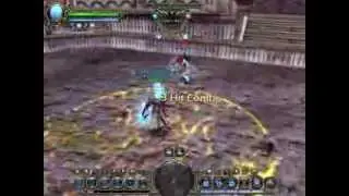 Dragon Nest. PVP Inquisitor VS Crusader.