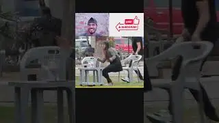 Chair Pulling Girls Pranks🤣 #shorts #youtubeshorts #viral #prank #comedyvideo #raban48