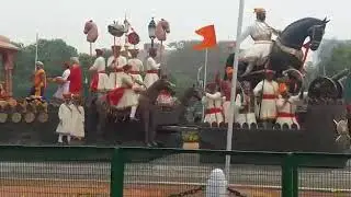 Chhtarapti shivaji maharaj chitrarath Republic day parade 26 january 2018 | Maharashtra parade