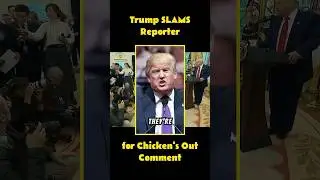 Trump Calls Reporter's Question the NASTIEST Ever! 😳🎤