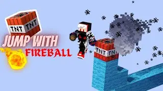 The BEST TNT Fireball Jump in Minecraft Bedwars 😲💥 | Dark_Bladez