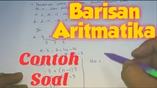 Menentukan Rumus Suku ke-n Barisan Aritmatika