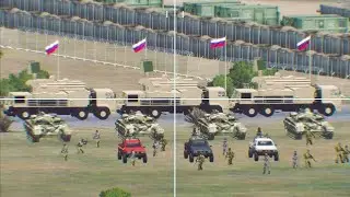 Revenge mission!Ukrainian troops attack Russian bases and destroy all their combat equipment.