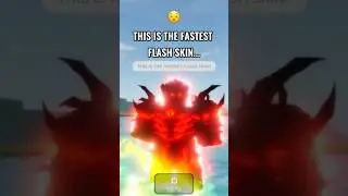 THE FASTEST FLASH SKIN!! 😱 #roblox #flashpoint