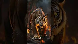 🐅🦎 Tiger-Komodo Dragon Hybrid | AI-Generated Apex Predator Fusion | Ultra-Realistic Creature Design