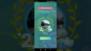 PoGo - Placed 2nd in the only Ducklett PokeStop Showcase I entered in 🥈#pogo #pokestopshowcase