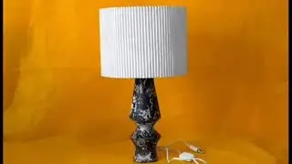 Como fazer abajur de papelão artesanato e decoração