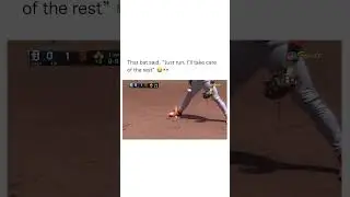Javi Baez attacked by a bat mid play&hellip;