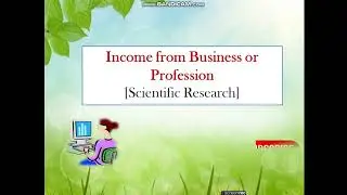 Income from Business (Scientific Research)