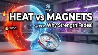 The Truth About Magnets & Heat: How Temperature DESTROYS Magnetic Strength (Science Experiment)