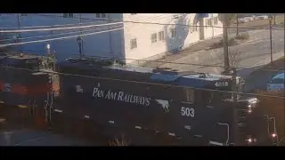 Pan Am Railways 503 Begins First Service With An Odd Horn