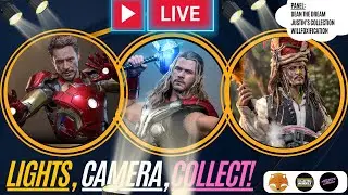 Hot Toys Artisan Thor, Iron Man Mark 43 2.0, Jack Sparrow Pelegostos Chief, Stealth Suit Cap 2.0