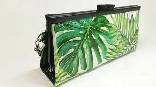 !!!!COMO FORRAR BOLSOS, CARTERAS, MONEDEROS CON TELA O PAPEL PARA DARLES NUEVA VIDA!!!!