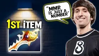 Legendary DENDI First Item DIVINE RAPIER on his Signature Hero DOTA 2