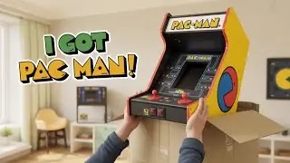 Unboxing Pacman Arcade On Christmas Day Also showing what Else I Got